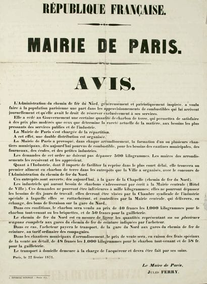 SIEGE OF PARIS. 1871. 