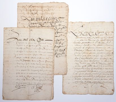 VAUCLUSE. 3 Acts concerning the Noble Family...