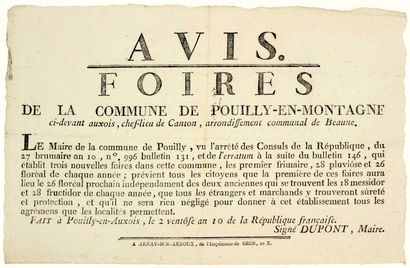 CÔTE-D'OR. 1802 