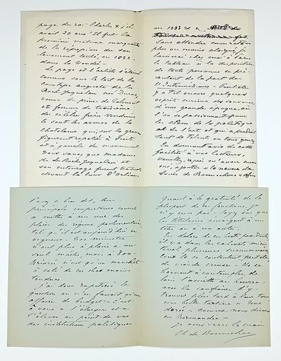 EURE. Charles de BONNECHOSE (1833-1918) Lawyer...