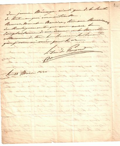 TALLEYRAND (Augustin Marie Élie Charles)...