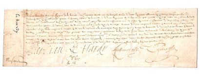 SEINE-ET-MARNE. 1601. HARDY DE LA TROUSSE....