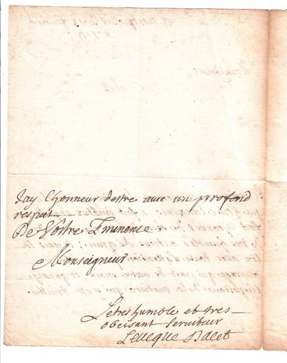 MABOUL (Jacques), Évêque d'ALET, Prédicateur,...