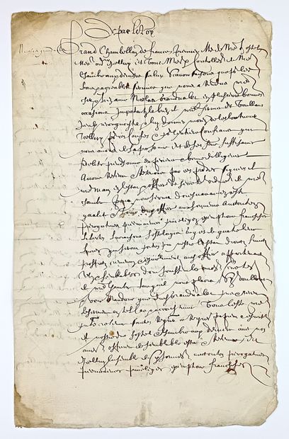 Henry de LORRAINE Duc de Mayenne et d'Aiguillon...