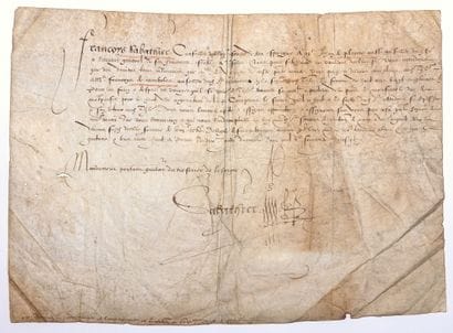 HENRI III in POITIERS, to negotiate LA PAIX....