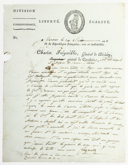 GENERAL CHARLES FRÉGEVILLE (Château de Grandval/...