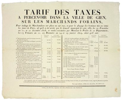 LOIRET. 1819. GIEN - 