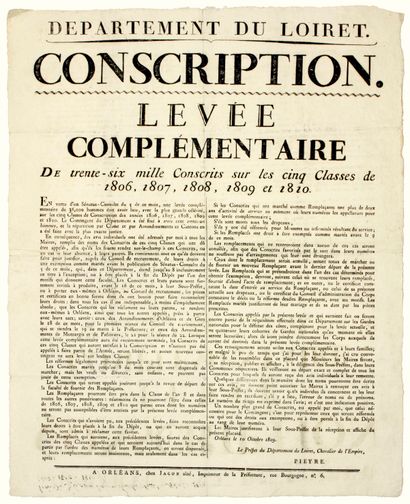LOIRET. 1809. EMPIRE. 