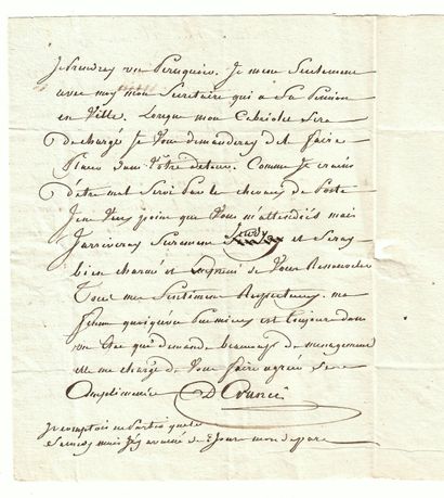 DUBOIS DE CRANCÉ (Edmond-Louis-Alexis) Député...
