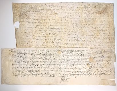 MANCHE. 1442. Seigneury of MAGNEVILLE and...