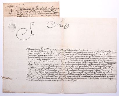 ROUERGUE. AVEYRON. 2 Handwritten copies,...