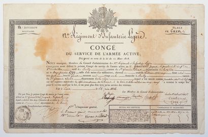 BATAILLON DE LA MARTINIQUE FOR LATE CONSCRIPTS....