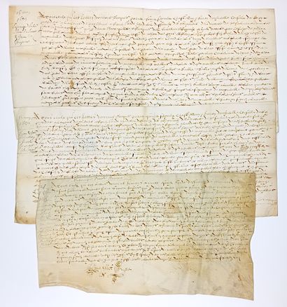 MANCHE. 1442. Seigneury of MAGNEVILLE and...