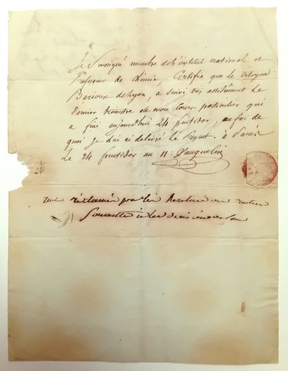 Nicolas Louis VAUQUELIN (1763 - 1829) Pharmacist...