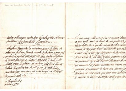 Louis IV de BOURBON-CONDÉ (Versailles 1692...