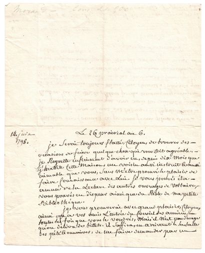 MORAND (René Pierre François) Châtillon-sur-Sèvre...