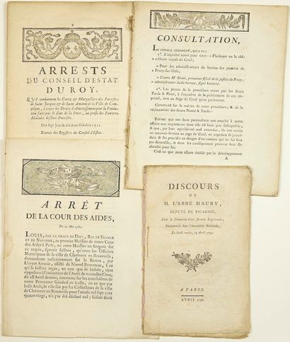 OISE. 4 Prints: (COMPIÈGNE) 