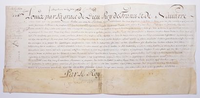 LYON (Rhône) 1724. HÔTEL DIEU DE LYON. Lettre...
