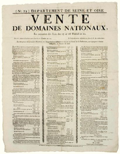 SEINE ET OISE. 1803. 