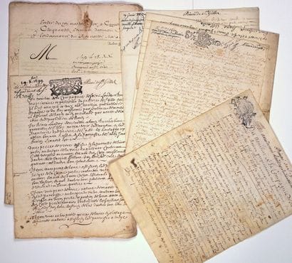 SEINE MARITIME. 1587. PRIORY OF ST GILLES....