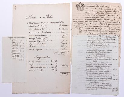 PARIS. INVENTORY OF SUCCESSION Year 3. Estate...