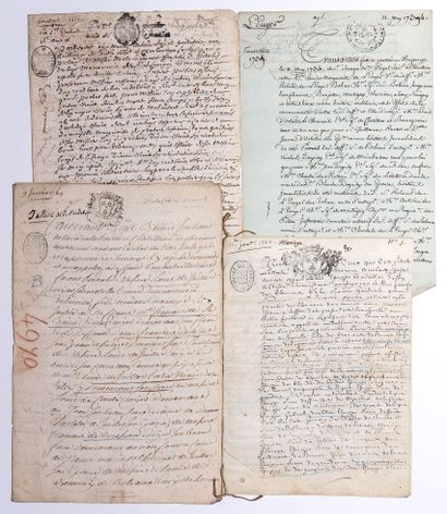 MEUSE. CLERMONTOIS. DORLODOT family, Ecuyer,...