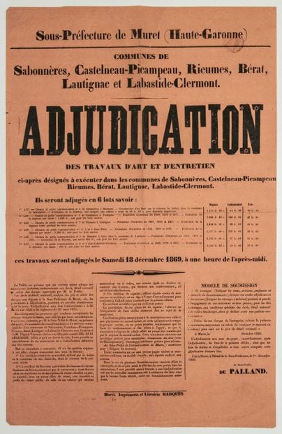 HAUTE-GARONNE (Sub-prefecture of MURET):...