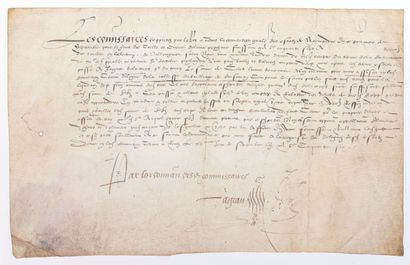 STATES OF NORMANDY. 1556. ROUEN (76). VALOGNES...