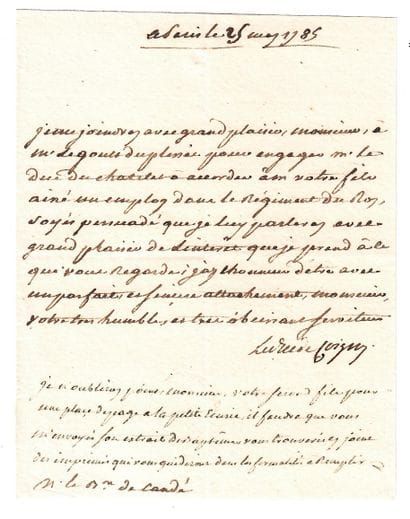 DUC DE COIGNY (Marie François Henri de Franquetot)...