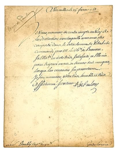 Antoine-René de VOYER d'ARGENSON de PAULMY...