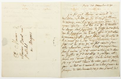 ANJOU. 1790. Jean François RICHE, Deputy...