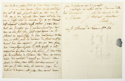 ANJOU. 1790. Jean François RICHE, Deputy...