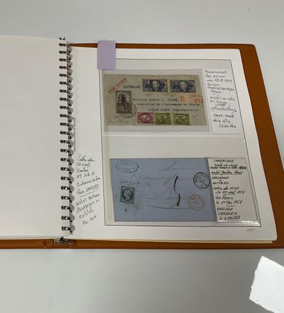 Letters - Haute Marne : Postmarks + letters...