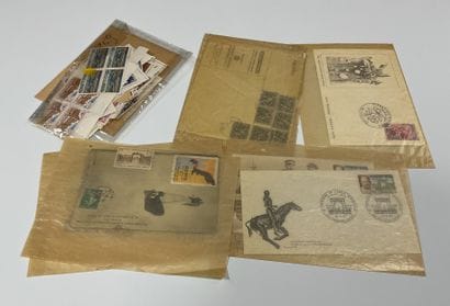 France, Colonies and abroad: Set of stamps,...