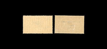 France YT N°182 + 257A: Bordeaux + Le Havre...