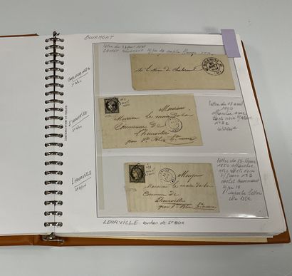 Letters - Haute Marne : Postmarks + letters...