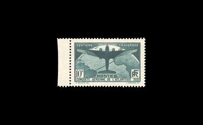 France YT N°321: 10F Traversée de l'Atlantique,...