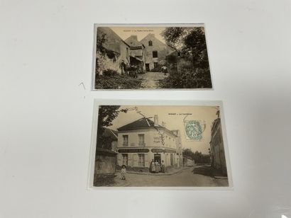 CP France: 21 CPA including Piscop, Jersey...