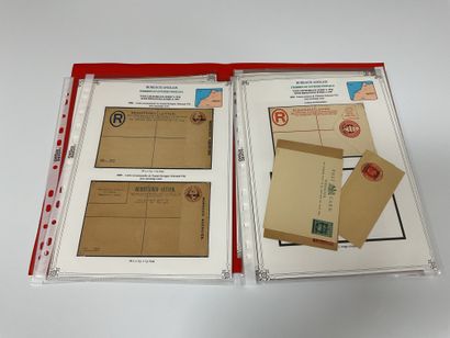 Morocco English offices: Lot of 39 postal...