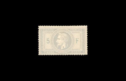 France YT N°33A: 5F violet-gray 