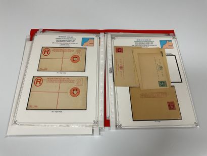 Morocco English offices: Lot of 39 postal...