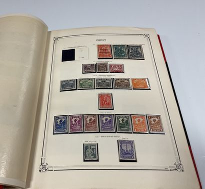Outremer: Set of mint and cancelled stamps...