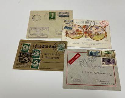 Letters: Set of letters, period 1856/1944,...
