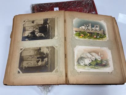 Postcards: early 20th century including advertising,...