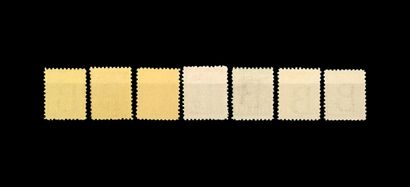 France Colis Postaux YT N°101/107 : new....