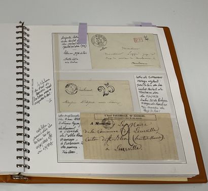 Letters - Haute Marne : Postmarks + letters...