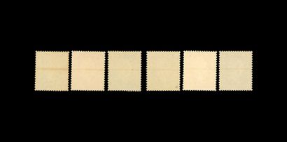 France YT N°701A/F : Unissued London series,...