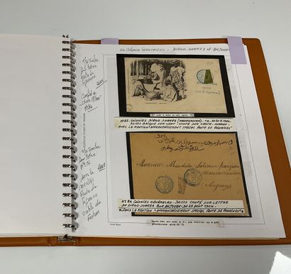 Letters - Haute Marne : Postmarks + letters...