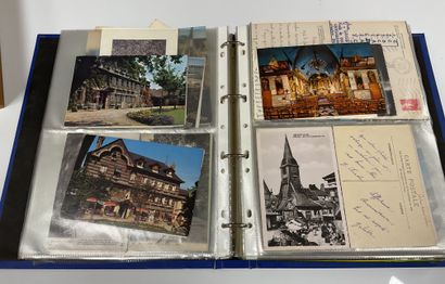 France: Approx. 340 cards of Honfleur, including...