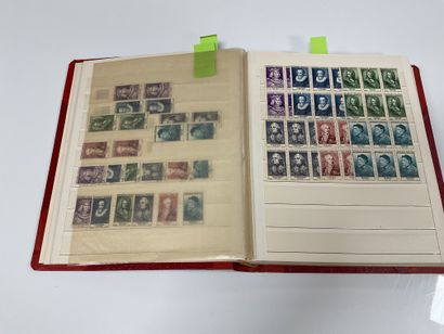 Semi-modern France: Large series of stamps...